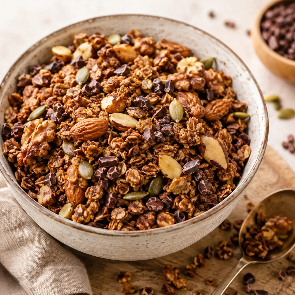 Cacao Nib Energy Granola