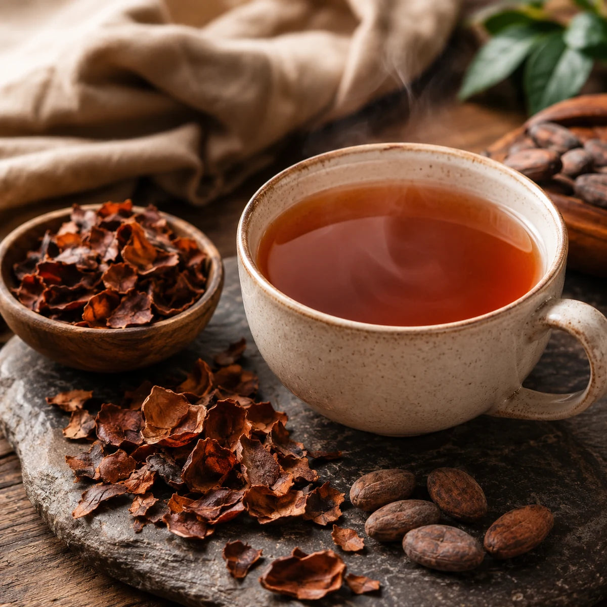 Soothing Cacao Husk Tea